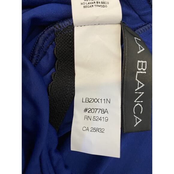 NWT La Blanca Island Goddess Off The Shoulder Ruffled One Piece Swimsuit 8 Beach - Picture 10 of 12